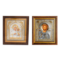 Ісус Христос і Єрусалимська Богородиця 30,5х28,5см