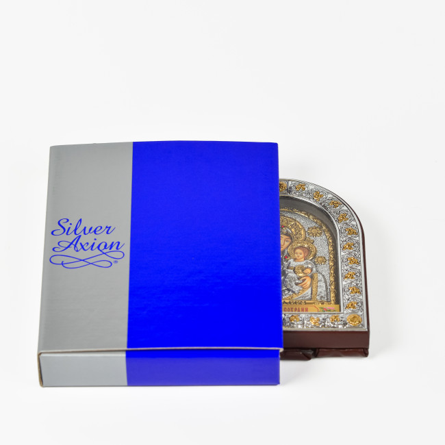 Ікони на весілля Ісус Христос і Вифлеємська Богородиця 15,5x12см EPZ3-001-21AG-BR/P Вінчальні Ікони