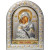 Ікони на весілля Ісус Христос і Вишгородська Богородиця 21,5х16,5см EPZ4-001-7AG-BR/P Вінчальні Ікони