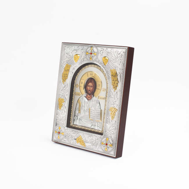 Ікони на весілля Ісус Христос і Казанська Божа Матір 20x25x3см MA/E3707-06AX-K Вінчальні Ікони