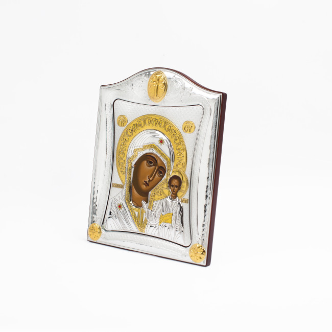 Ікони на весілля Ісус Христос і Казанська Божа Матір 15,5x19,5см  MA/E3407-06/2X Вінчальні Ікони