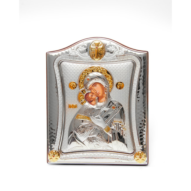 Ікони на весілля Ісус Христос і Вишгородська Богородиця 20x25см MA/E3407-10/1X Вінчальні Ікони