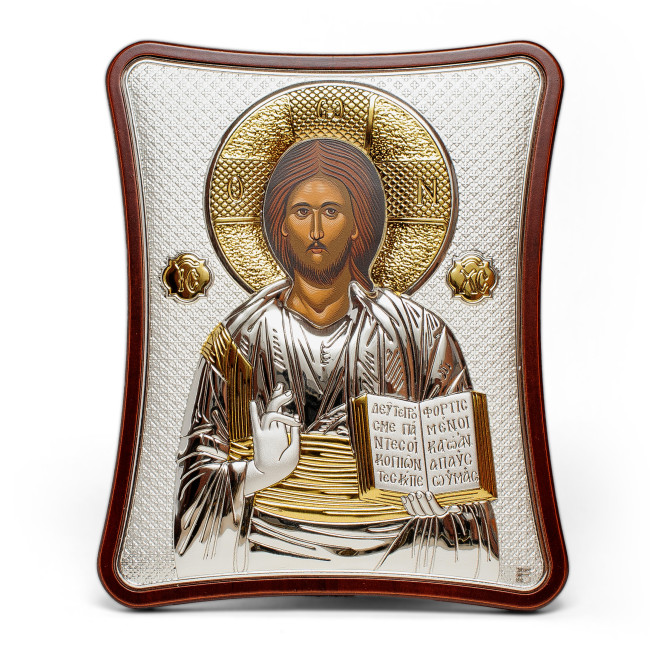 Ікони на весілля Ісус Христос і Казанська Божа Матір 15x20см MA/E1407-06/1X Вінчальні Ікони