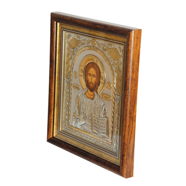 Ікони на весілля Ісус Христос і Єрусалимська Богородиця 30,5х28,5см EP515-001-6KZ/P Вінчальні Ікони