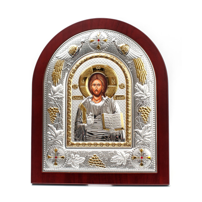 Ікони на весілля Ісус Христос і Вишгородська Богородиця 29х24см MA/E3107-10AX Вінчальні Ікони