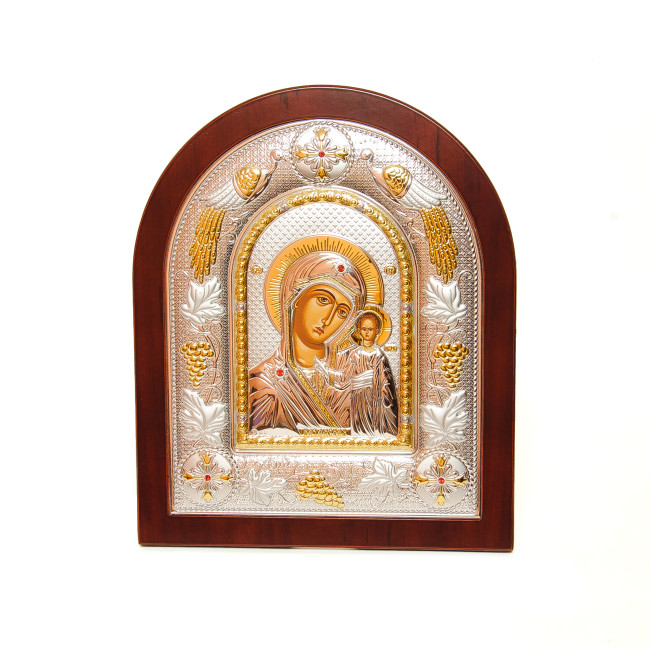 Ікони на весілля Ісус Христос і Казанська Божа Матір 29х24см MA/E3107-06AX Вінчальні Ікони