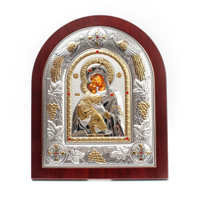 Ікони на весілля Ісус Христос і Вишгородська Богородиця 29х24см MA/E3107-10AX Вінчальні Ікони