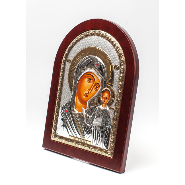 Ікони на весілля Ісус Христос і Казанська Божа Матір 15х19см MA/E1107-06/bx Вінчальні Ікони