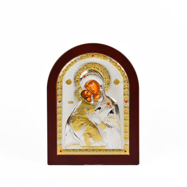 Ікони на весілля Ісус Христос і Вишгородська Богородиця 15х19см MA/E1107-10bx Вінчальні Ікони