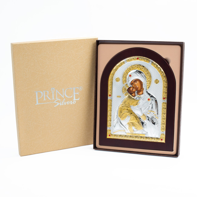 Ікони на весілля Ісус Христос і Вишгородська Богородиця 15х19см MA/E1107-10bx Вінчальні Ікони