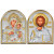 Ікони на весілля Ісус Христос і Вифлеємська Богородиця 12х15,2см EP4-001-21XG/P Вінчальні Ікони