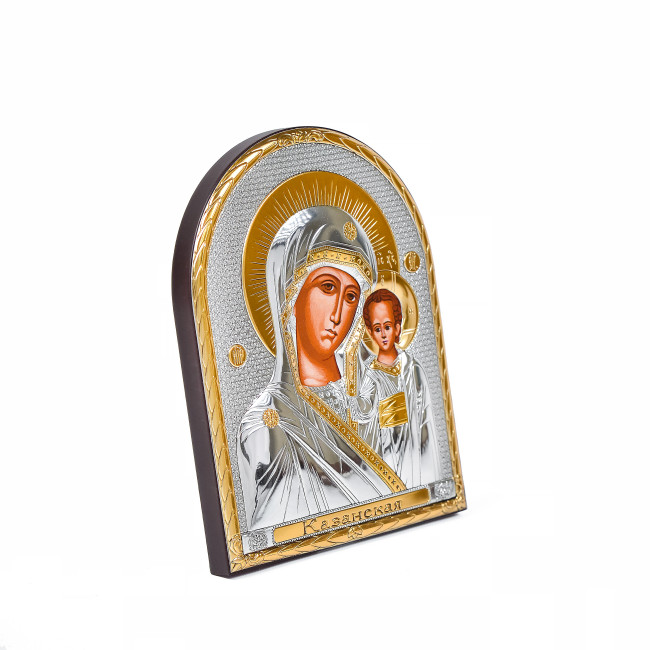 Ікони на весілля Ісус Христос і Казанська Божа Матір 16,3х21,3см EP5-001-4XG/P Вінчальні Ікони