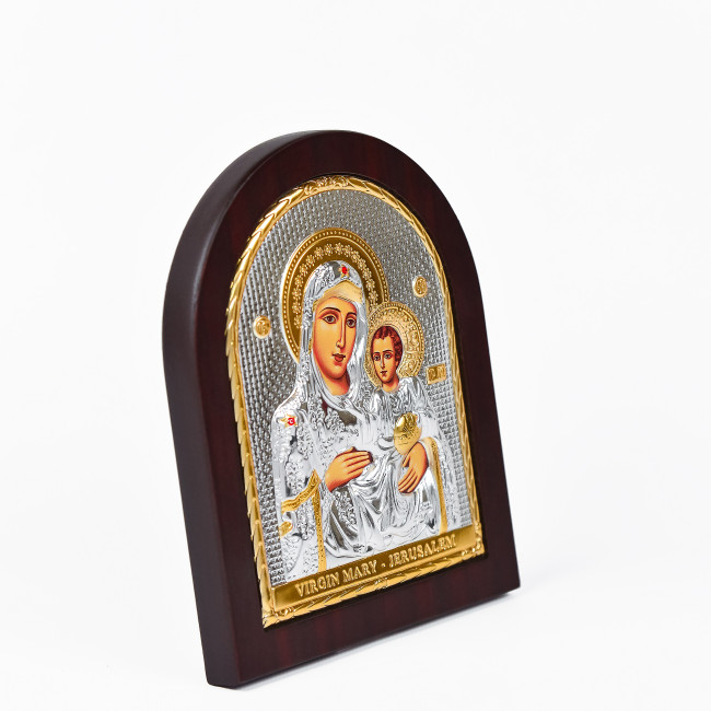 Ікони на весілля Ісус Христос і Єрусалимська Богородиця 10,7х12,8см EP3-001-6XAG/P Вінчальні Ікони