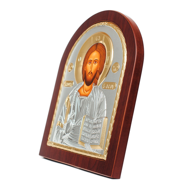 Ікони на весілля Ісус Христос і Казанська Божа Матір 10,7х12,8см EP3-001-4XAG/P Вінчальні Ікони