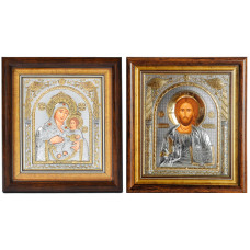 Ісус Христос і Вифлеємська Богородиця 30,5х28,5см