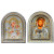 Ікони на весілля Ісус Христос і Вифлеємська Богородиця 26х21см EPZ5-001-21AG-BR/P Вінчальні Ікони