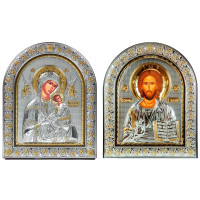 Ісус Христос і Богородиця Неустанної Помочі 26х21см