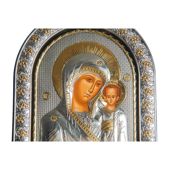 Ікони на весілля Ісус Христос і Казанська Божа Матір 26х21см EPZ5-001-4AG-BR/P Вінчальні Ікони