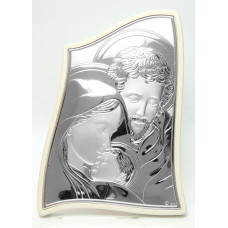 Срібна Ікона Свята Родина 26,5x34,5см MA/E904/1WH