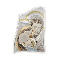 Срібна Ікона Свята Родина 16,5x22,5см MA/E904/3WH-C