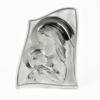 Икона Божьей Матери с Иисусом 21,5x29,5см MA/E903/2WH