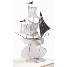 Ювелірний Парусник срібний 13cm h