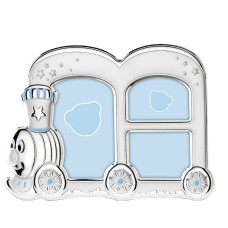 Фоторамка колаж Срібна 20х25см для хлопчика