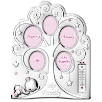 Серебряная Фоторамка Колаж 25х30 VL/71515-5LRA