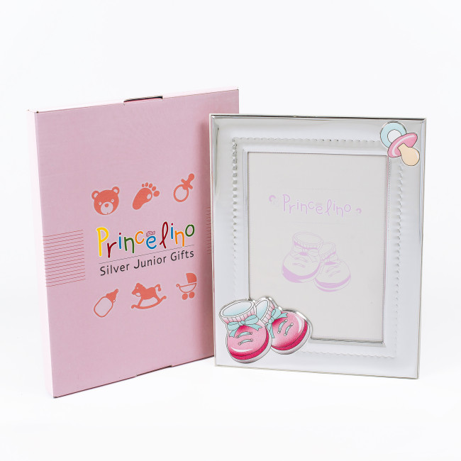 Фоторамка серебряная 20х24 для девочки MA/272B-R