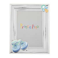 Фоторамка 20х24 для хлопчика срібна