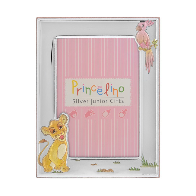 Фоторамка Дитяча 18х23 в сріблі з  позолотою для дівчинки MA/144B-R