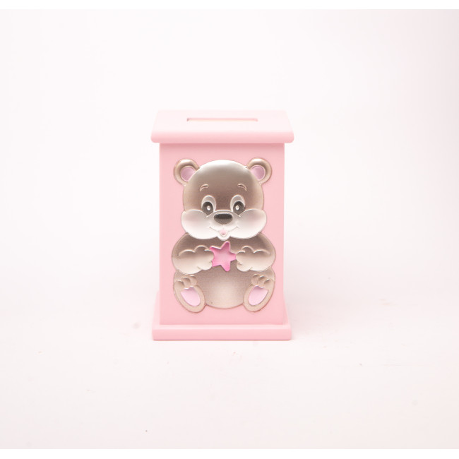 Музикальна Скарбничка для дівчинки 9x13,5см зі срібною вставкою MA/MB139-R