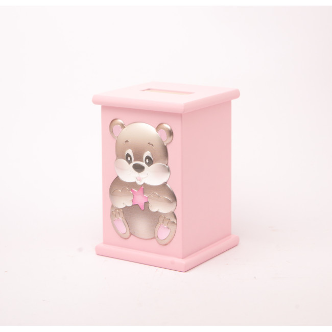 Музикальна Скарбничка для дівчинки 9x13,5см зі срібною вставкою MA/MB139-R