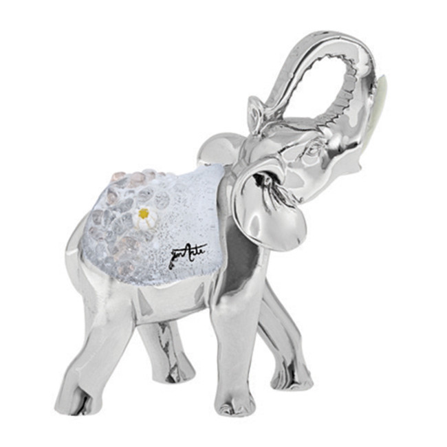 Cрібна Статуетка Слона Індійського 8,5x8cm GV/55600/3