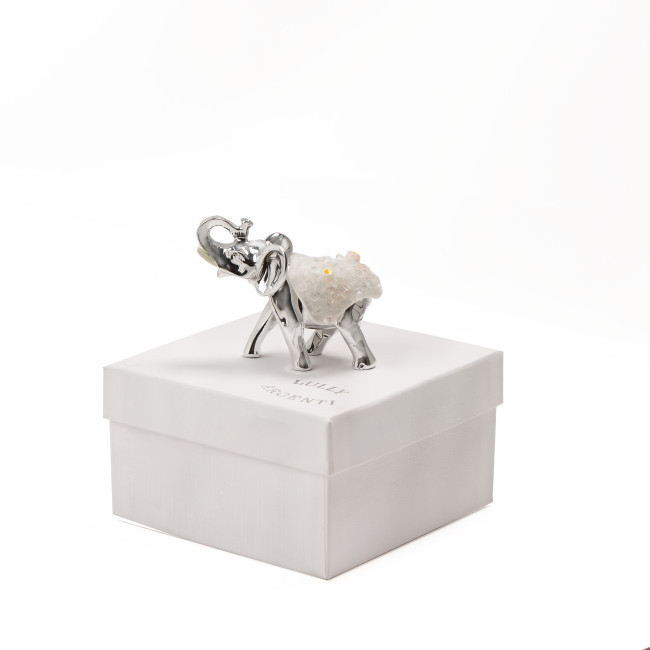 Cрібна Статуетка Слона Індійського 8,5x8cm GV/55600/3