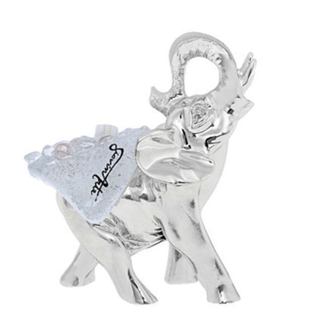 Cрібна Статуетка Слона Індійського 4,5x5,5cm GV/55600/1