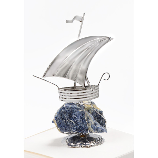 Парусник з србіними вітрилами h 16cm NF/1169D