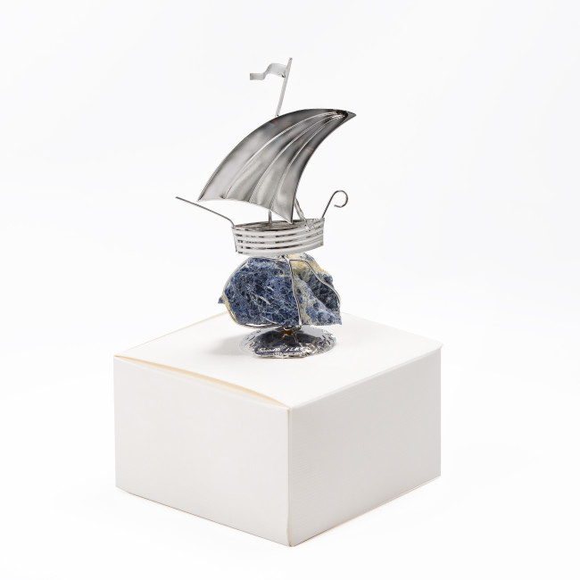 Парусник з србіними вітрилами h 16cm NF/1169D