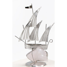 Декоративна Статуетка Парусника з вітрилами 11,5cm h