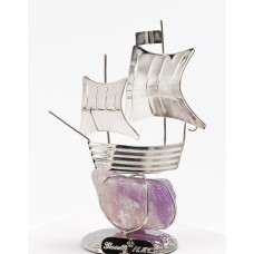 Ювелірний Кораблик срібний 10cm h