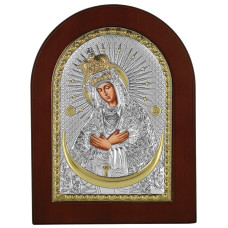 Остробрамська Ікона Божої Матері 20x25см аркової форми на дереві