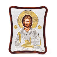 Ікона Ісуса Христа 15x20см на дерев'яному витягнутому кіоті 