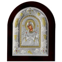 Семистрільна Ікона 18x22см аркової форми на дереві