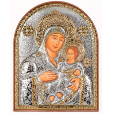 Вифлеємська  Ікона Божої Матері 8,5х15,5см аркової форми на пластиковому кіоті