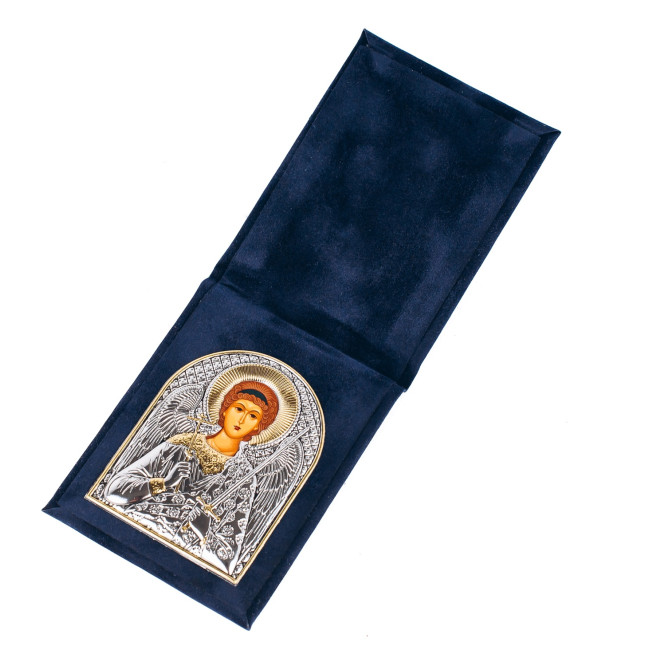 Ангел Хранитель 3,8х5,3см в бархатній книжечці EP1-172WAG/P