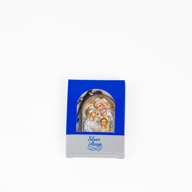 Автомобльна іконка Святе Сімейство 4х5,5см в машину на шнурочку EP1-015PAG/2/P