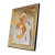 Икона Святое Семейство 27,5х31,2см в серебряном окладе с позолотой квадратной формы на дереве EP516-015XM/P