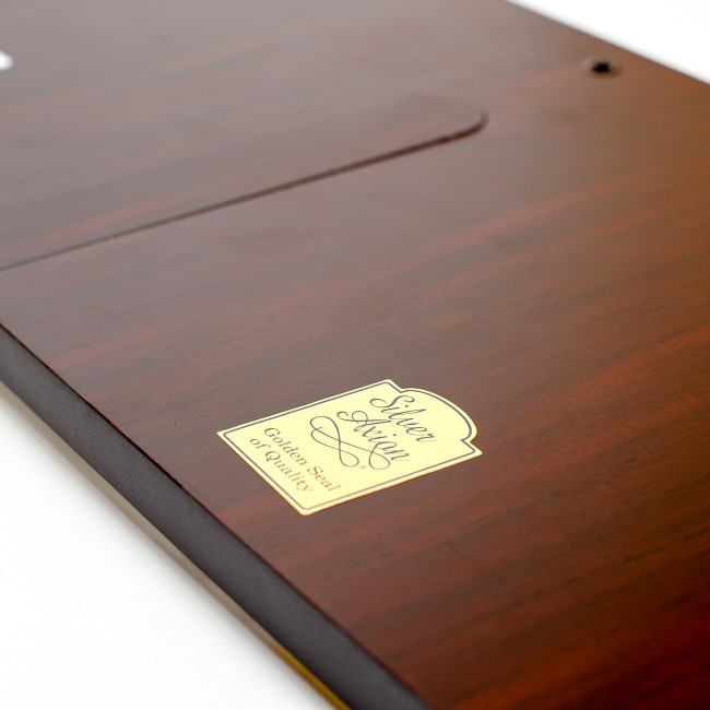 Ікона Таємна Вечеря 23х10см в срібному окладі з позолотою EP64-382XG/S