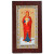 Валаамская Икона Божией Матери 10,4х17,8см в серебряной рамке с позолотой EK403-153XAG