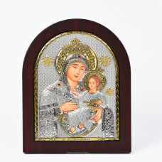 Вифлеємська  Ікона Божої Матері 15х19,6см в срібному окладі з позолотою